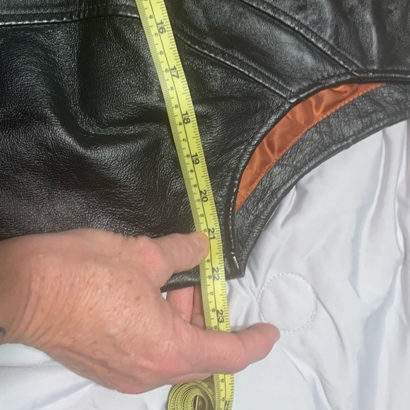 Harley-Davidson Black Leather Jacket - Picture 6 of 7